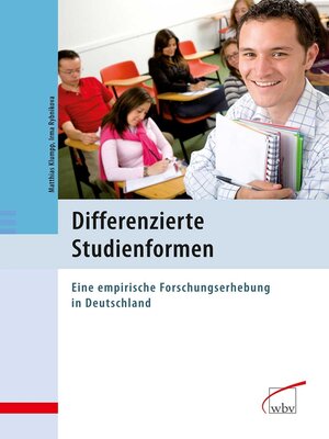 cover image of Differenzierte Studienformen